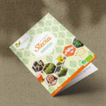 Plaquette de la gamme stevia bio