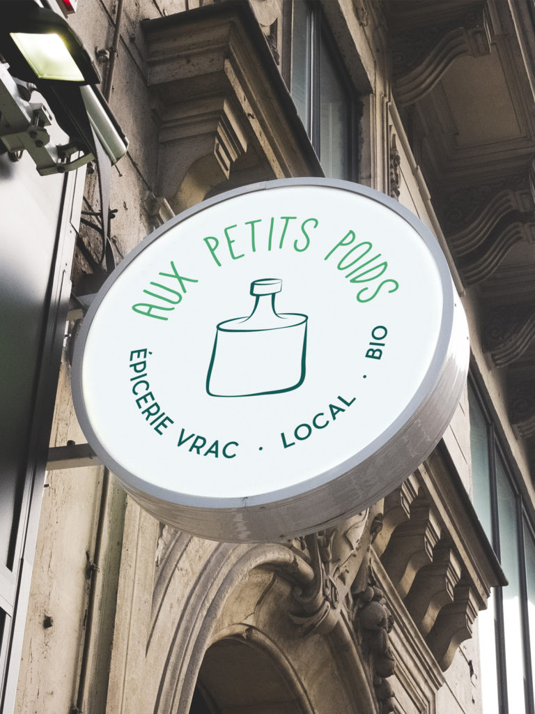 Création de logo pour une épicerie vrac à Bordeaux