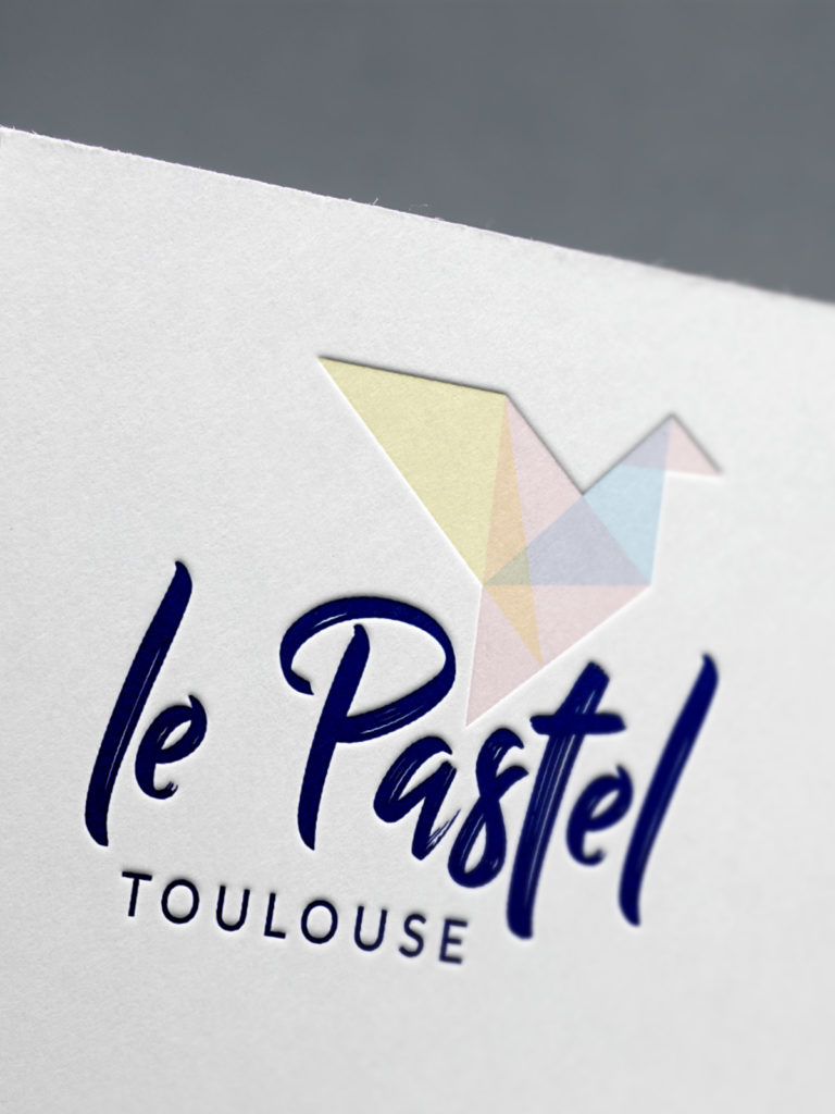 Création d'un logo pour la résidence le Pastel à Toulouse